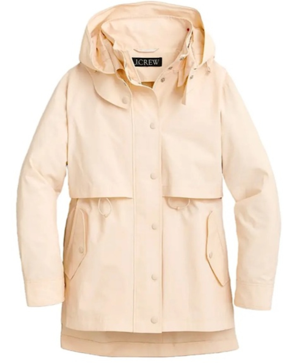 J. Crew New Perfect Lightweight Jacket Soft Champagne